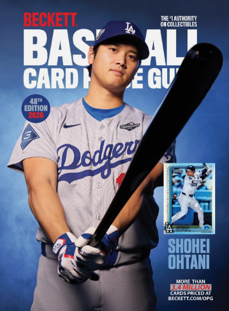 New 2026 Beckett Baseball Card Annual Price Guide 48th Edition W/ Shohei Ohtani