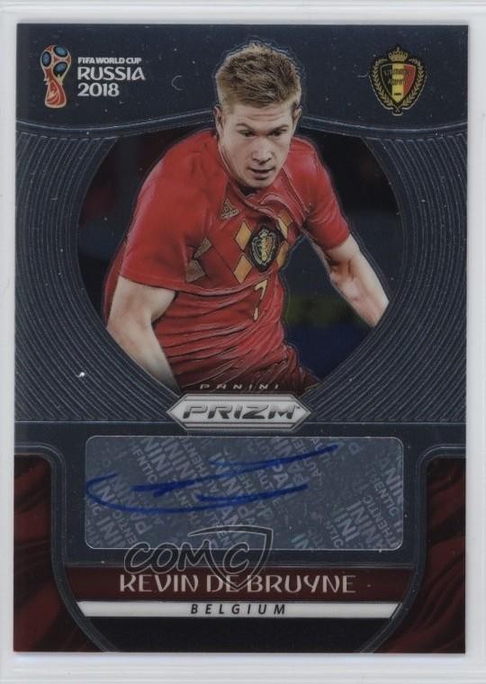 2018 Panini Prizm World Cup Signatures Kevin de Bruyne #S-KDB Auto 0pa4