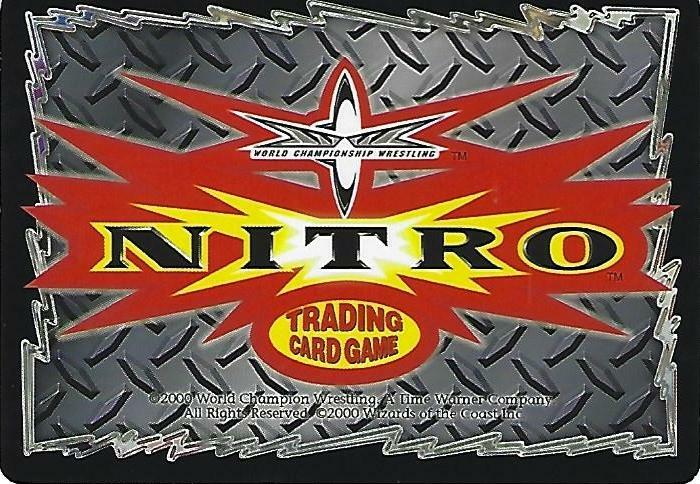 Scott Steiner Signed 2000 Wizards of the Coast WCW Nitro Card #12 Belly to Belly