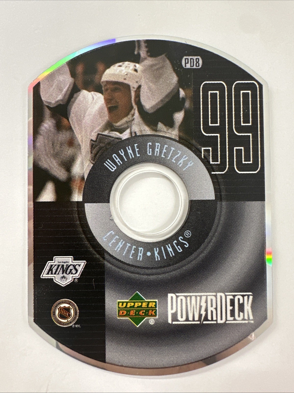 1999-00 Upper Deck PowerDeck Inserts Wayne Gretzky #PD8 SP Los Angeles Kings