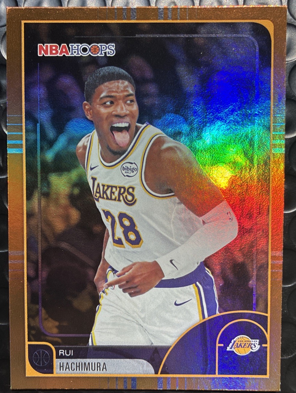 2026 NBA Hoops Rui Hachimura Los Angeles Lakers #1 Orange Parallel