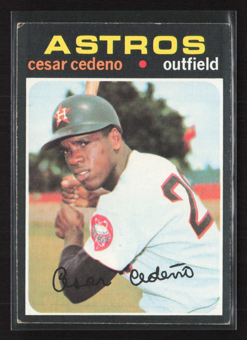 1971 Topps #237 Cesar Cedeno – EX/EX+ Set Break! RC