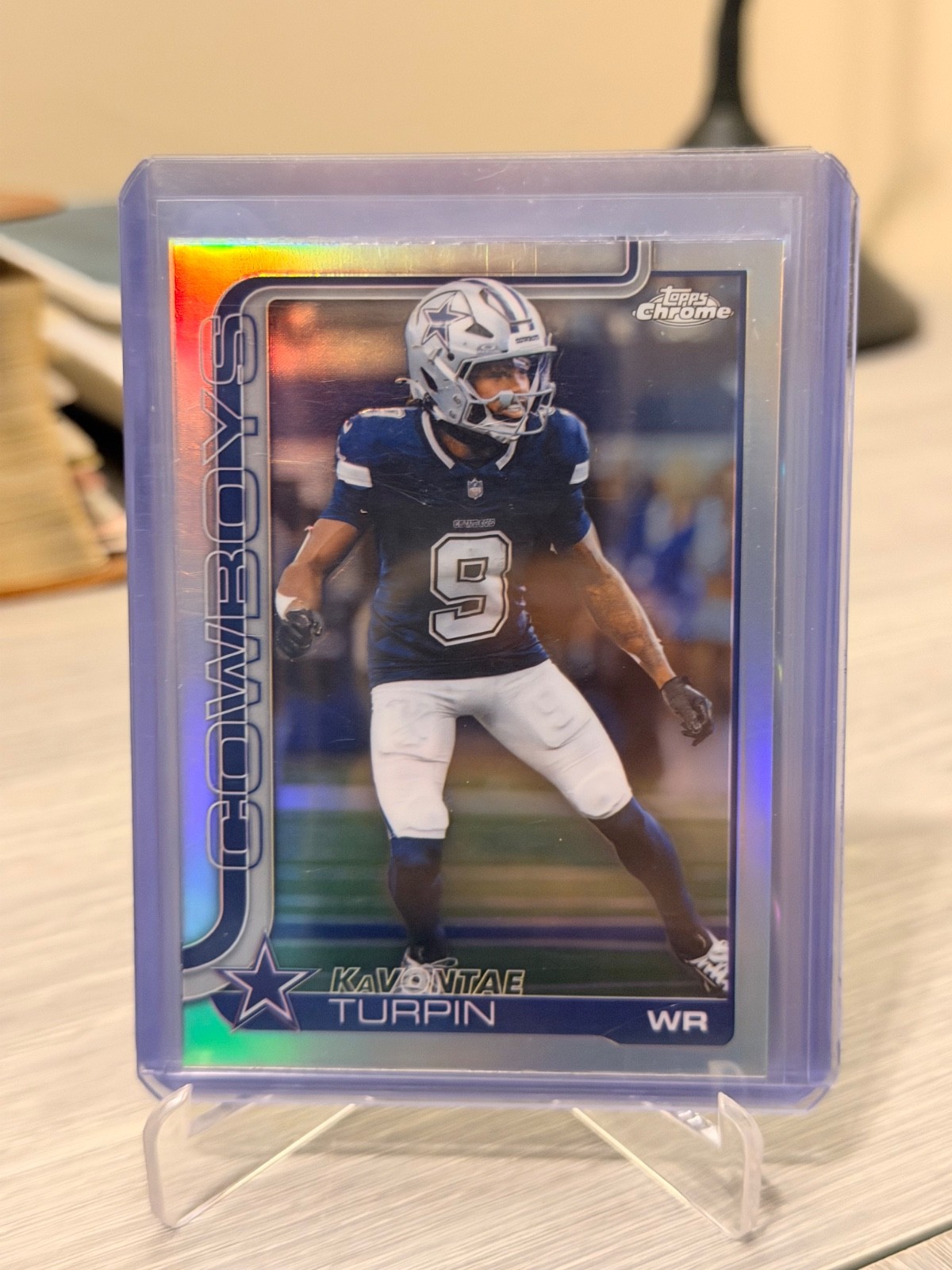 2025 Topps Chrome Refractor – KaVontae Turpin #84