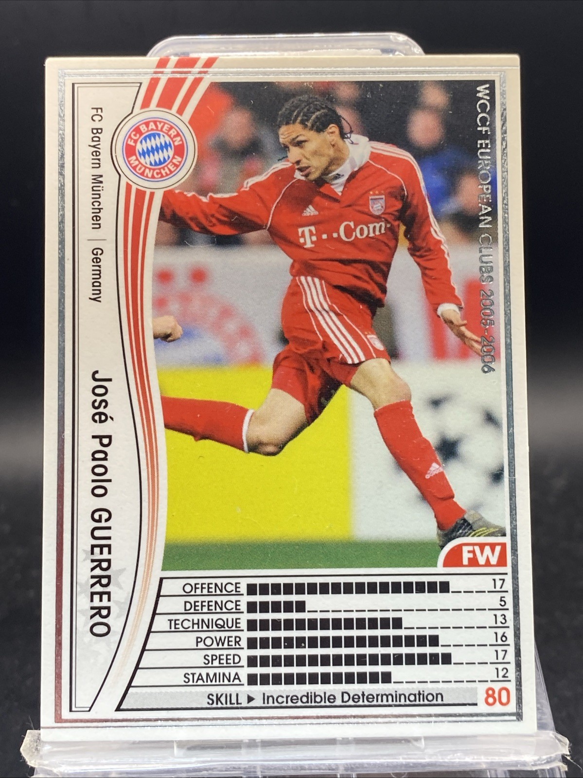 Jose Paolo Guerrero Panini WCCF 2005-2006 Bayern Munchen Japanese 141/336