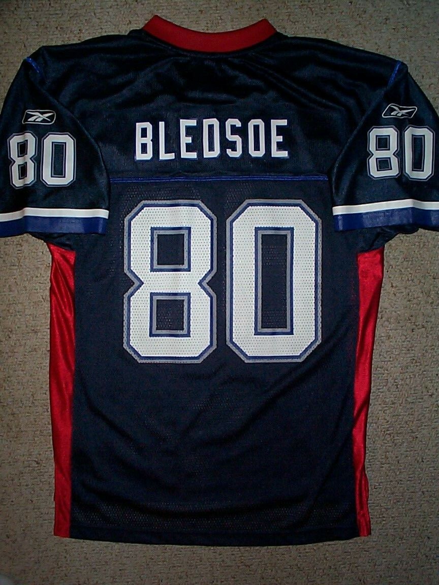 *IRREGULAR* Buffalo Bills DREW BLEDSOE nfl VINTAGE Jersey MENS/MEN’S (m-medium)
