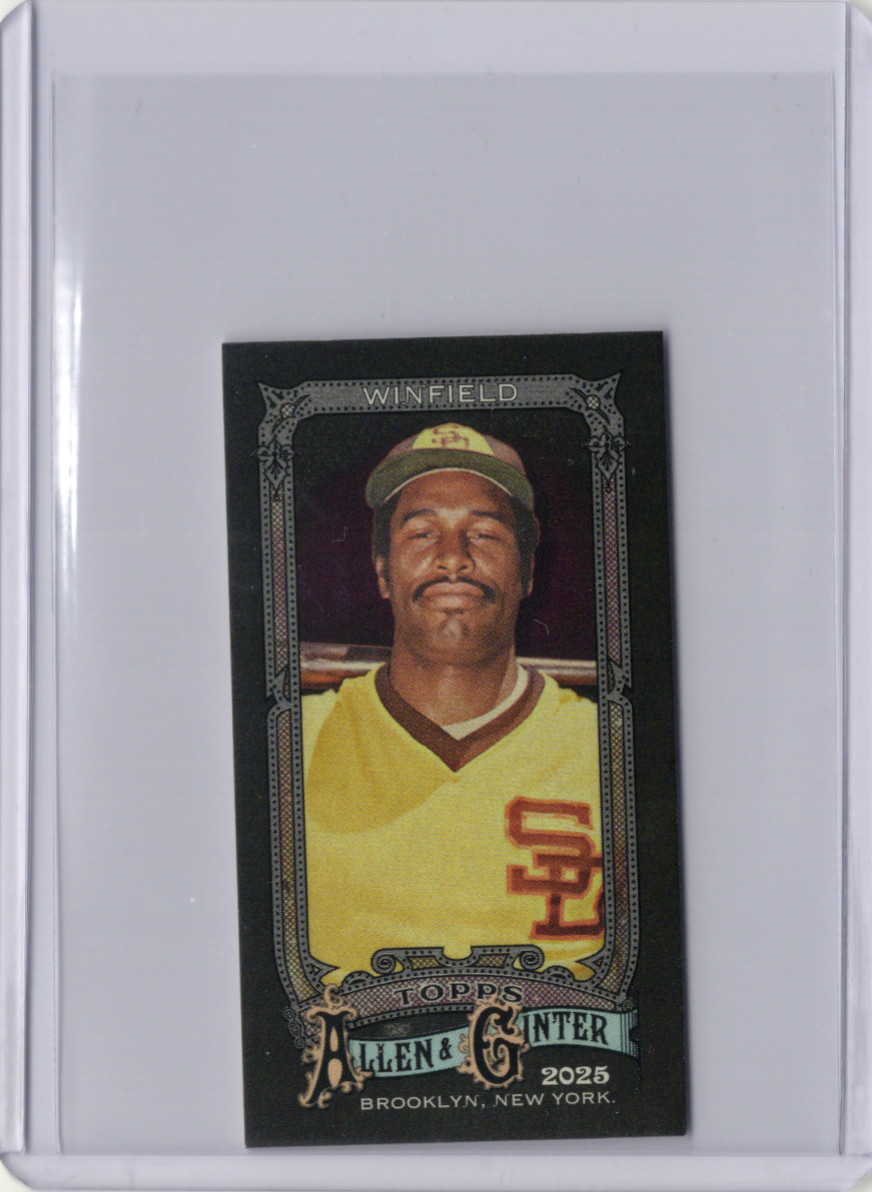 2025 Topps Allen & Ginter X – Dave Winfield #151 Mini