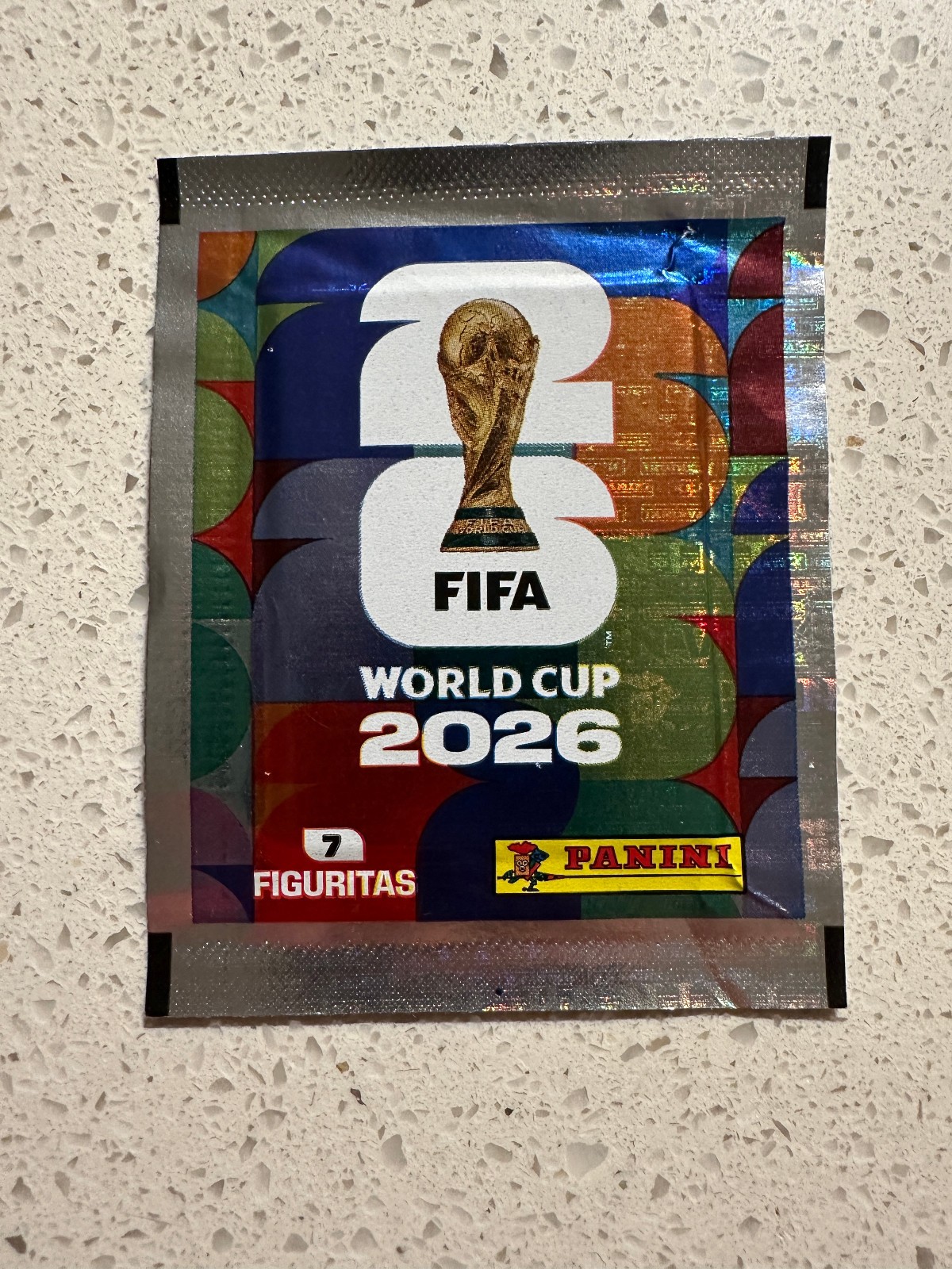 2026 Panini FIFA World Cup Sticker pack International 7 Figu Industria Argentina