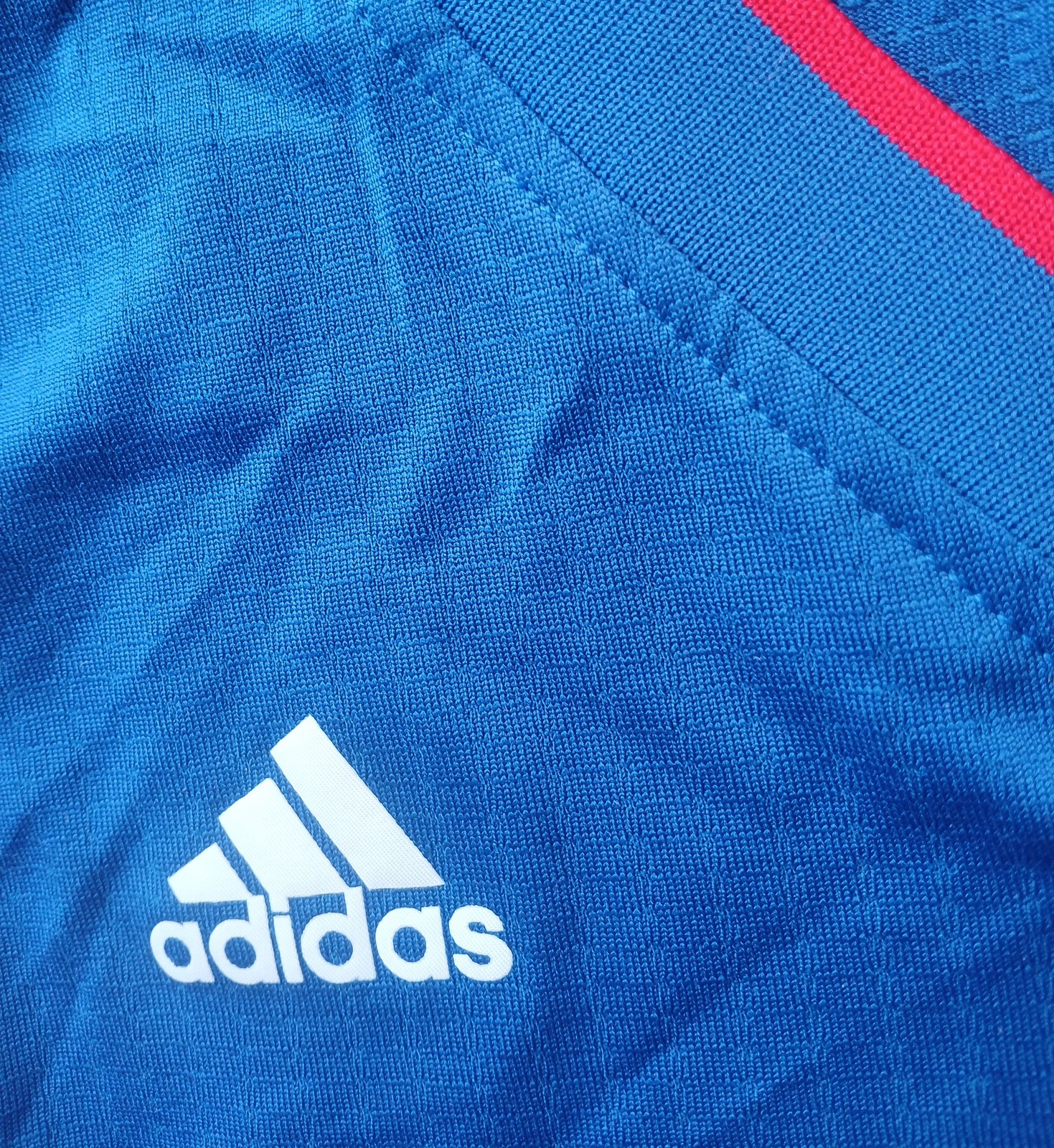 ADIDAS DETROIT PISTONS SWINGMAN BLANK BLUE ROAD JERSEY 3XL