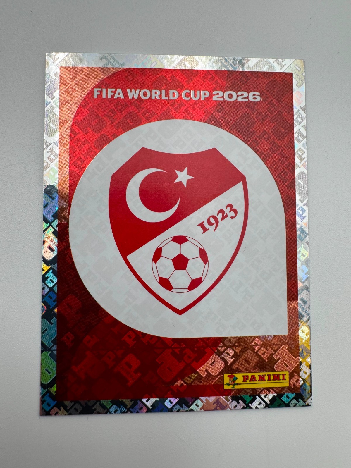 2026 100% Authentic Panini FIFA World Cup Türkiye Stickers Pick Team Logo Player
