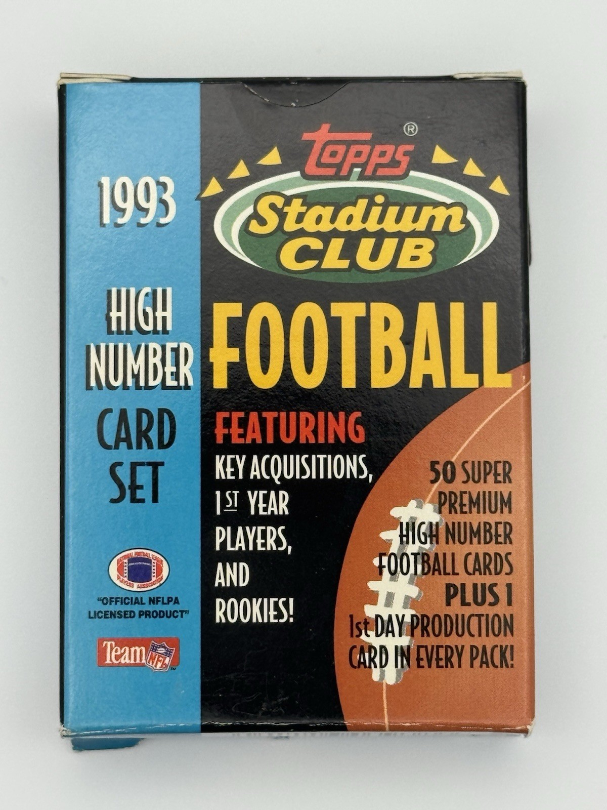 1993 Topps Stadium Club High Number NFL Football Complete (51) Card Set