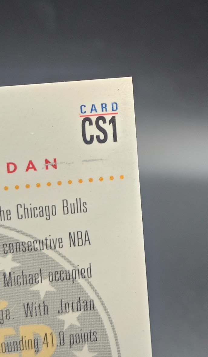 1993-94 Skybox Premium The Center Stage Michael Jordan #CS1 HOF Chicago Bulls