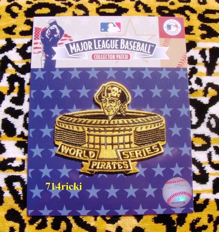 Official MLB Pittsburgh Pirates 1971 World Series Champions Collector Patch