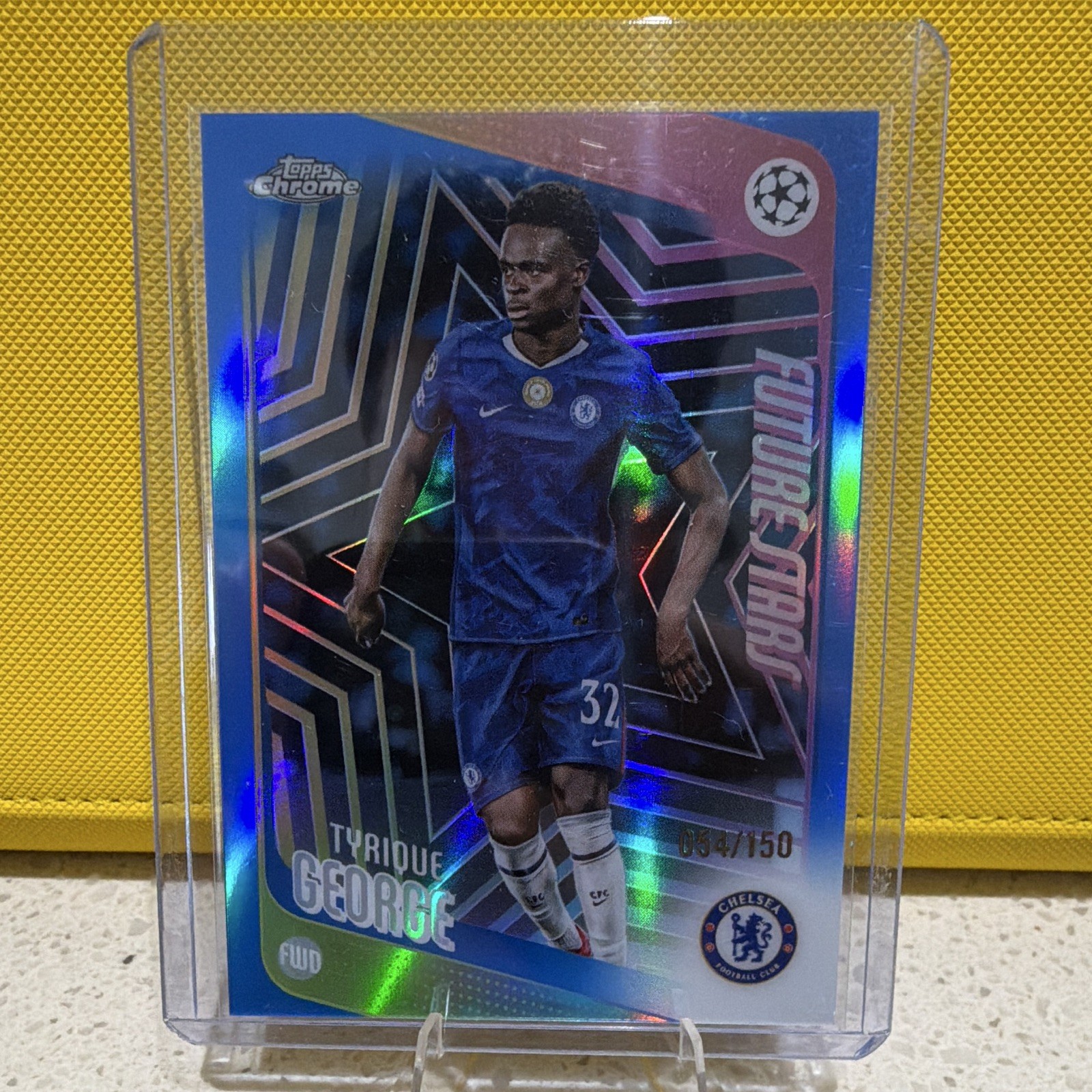 Topps Chrome 2026 Tyrique George Chelsea Future Stars #58 /150
