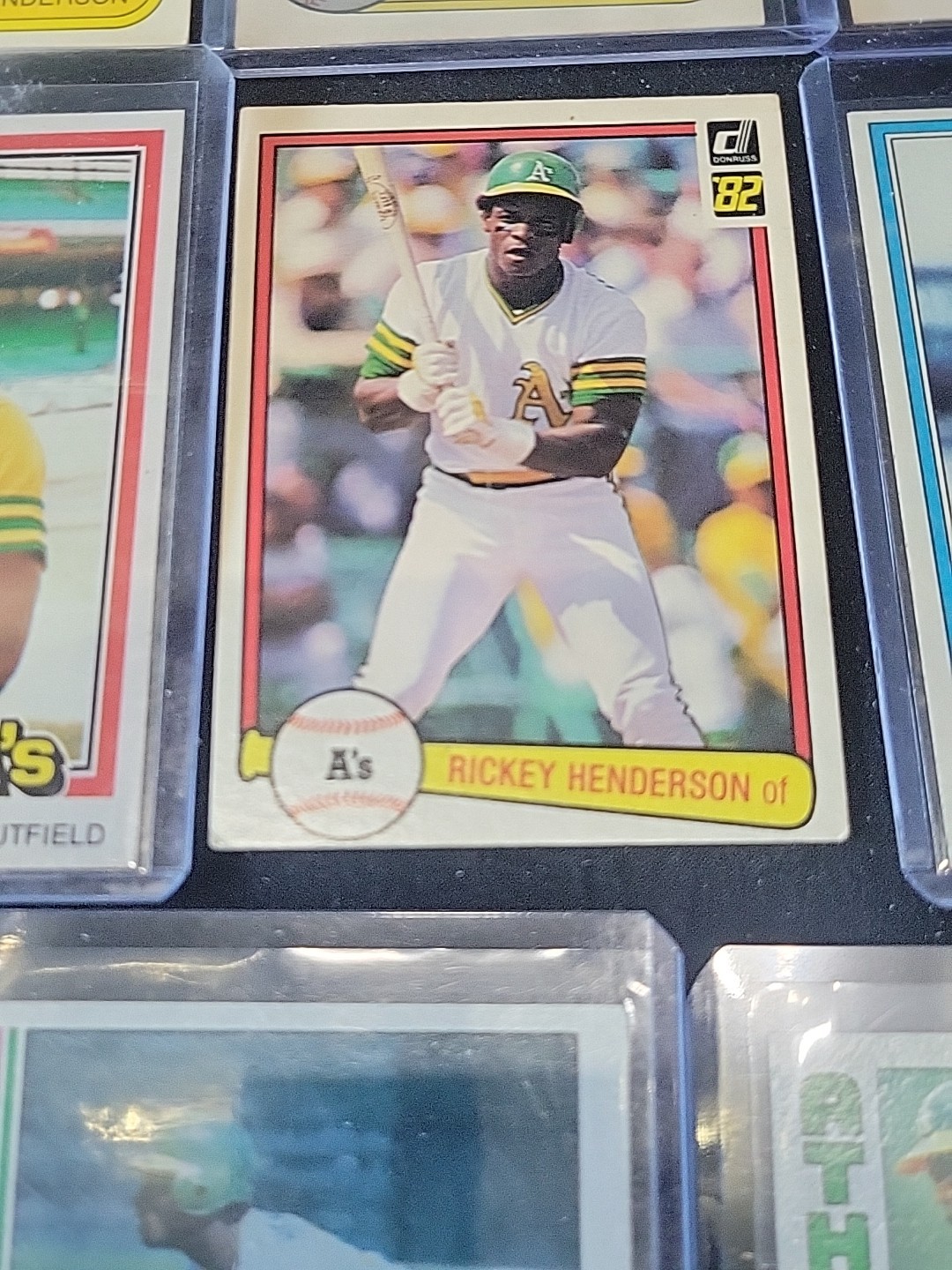 ⚾️Lot Of (14) Rickey Henderson From 1981-1994 Oakland A’s No dings or Creases⚾️