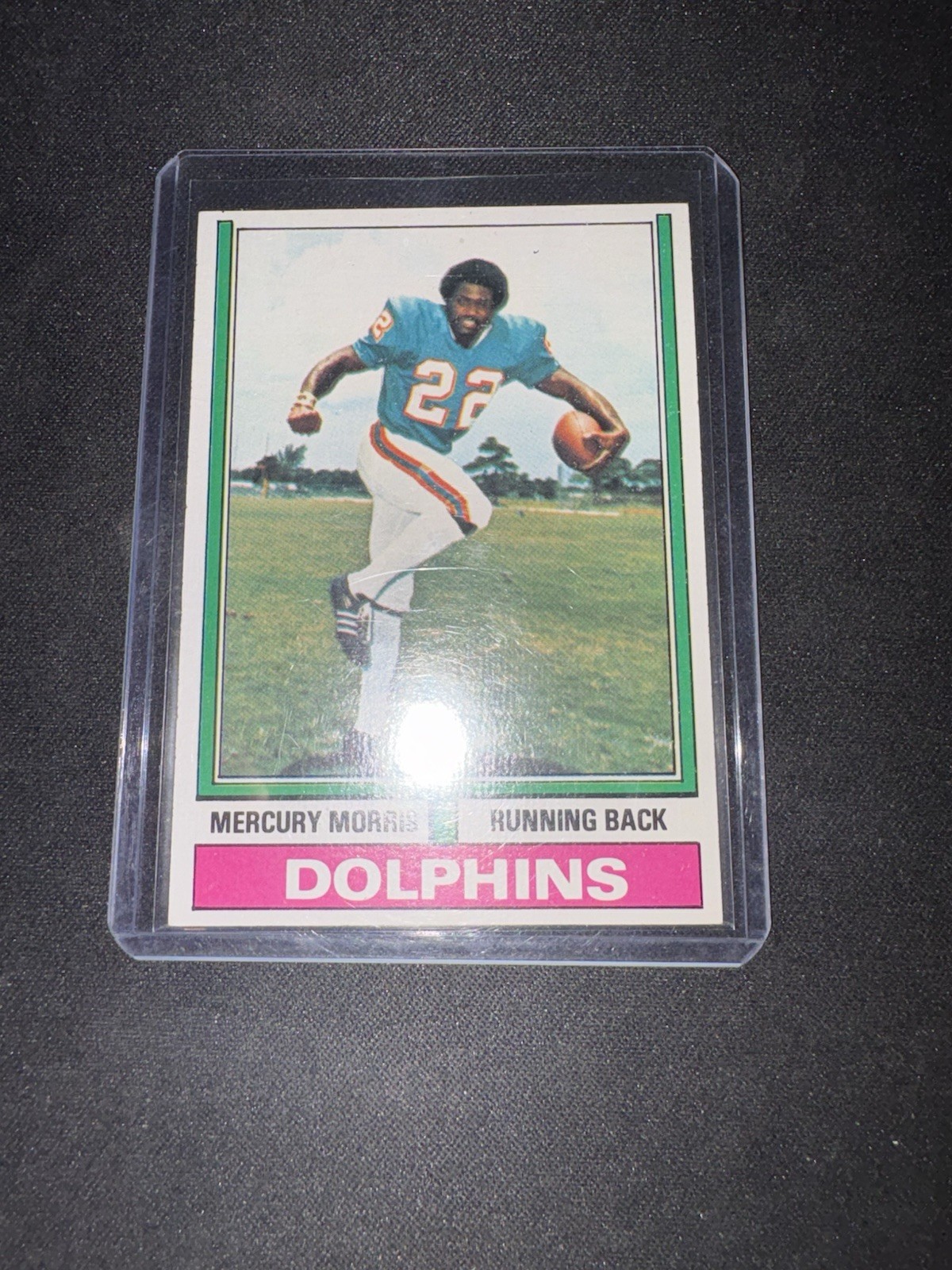 1974 Topps – Mercury Morris #170