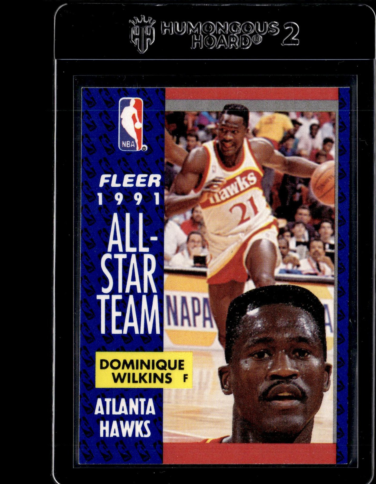 1991-92 Fleer #212 Dominique Wilkins