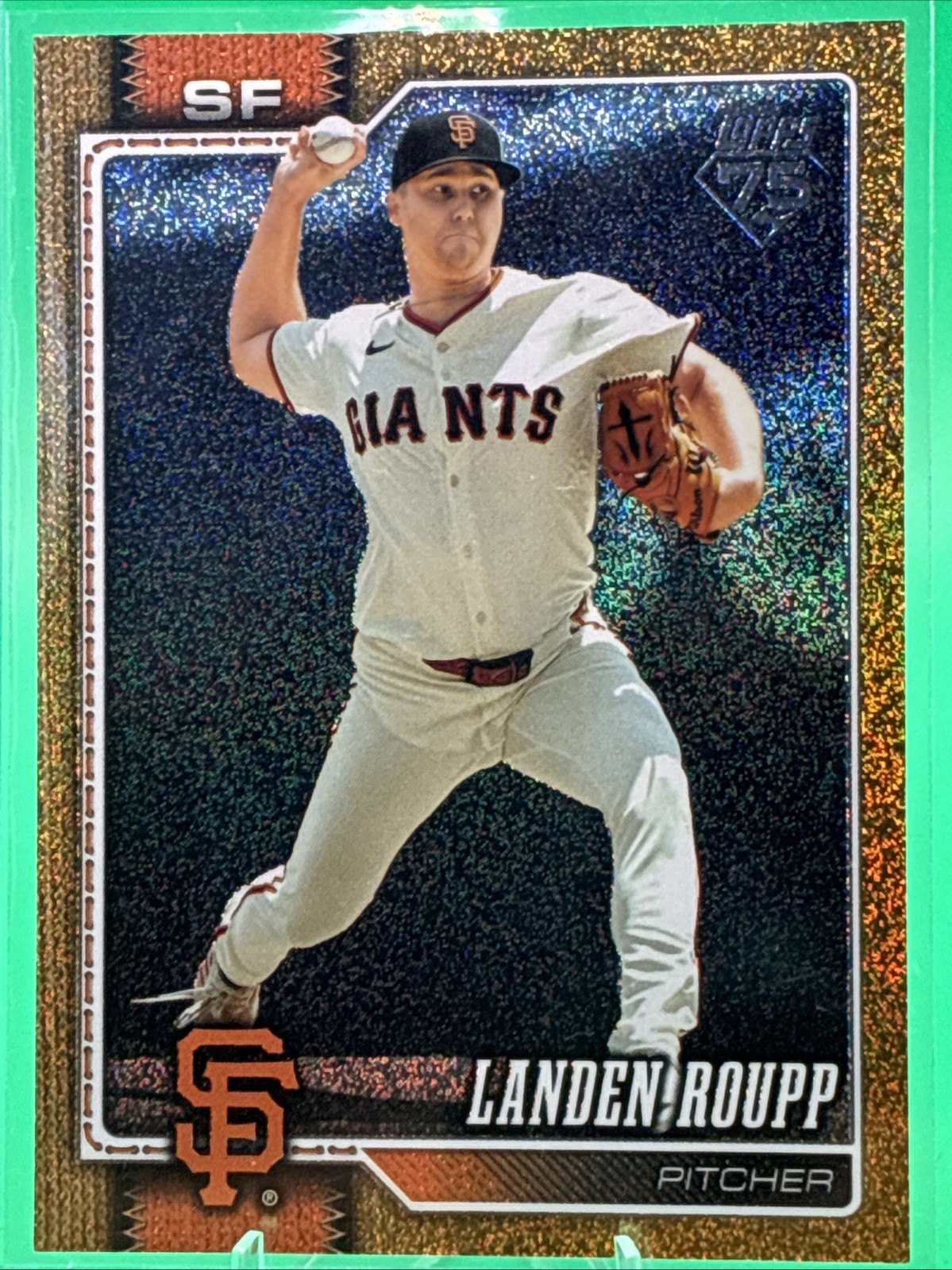 2026 Topps Series 1 – Landen Roupp #29 Gold Sandglitter /50