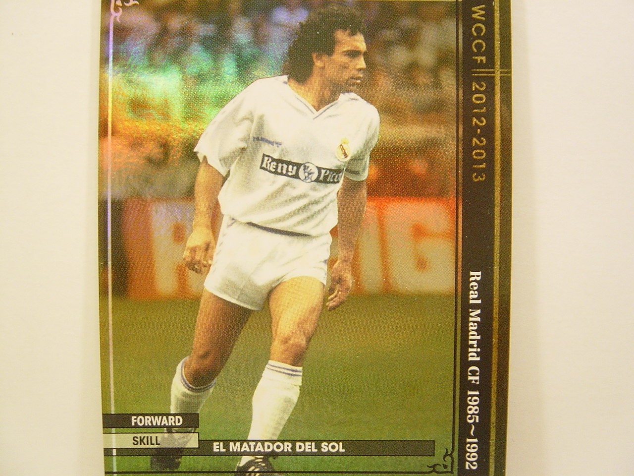Panini WCCF 2012-13 ATLE Hugo Sánchez 1958 Mexico　FW No.9 Real Madrid CF Legends