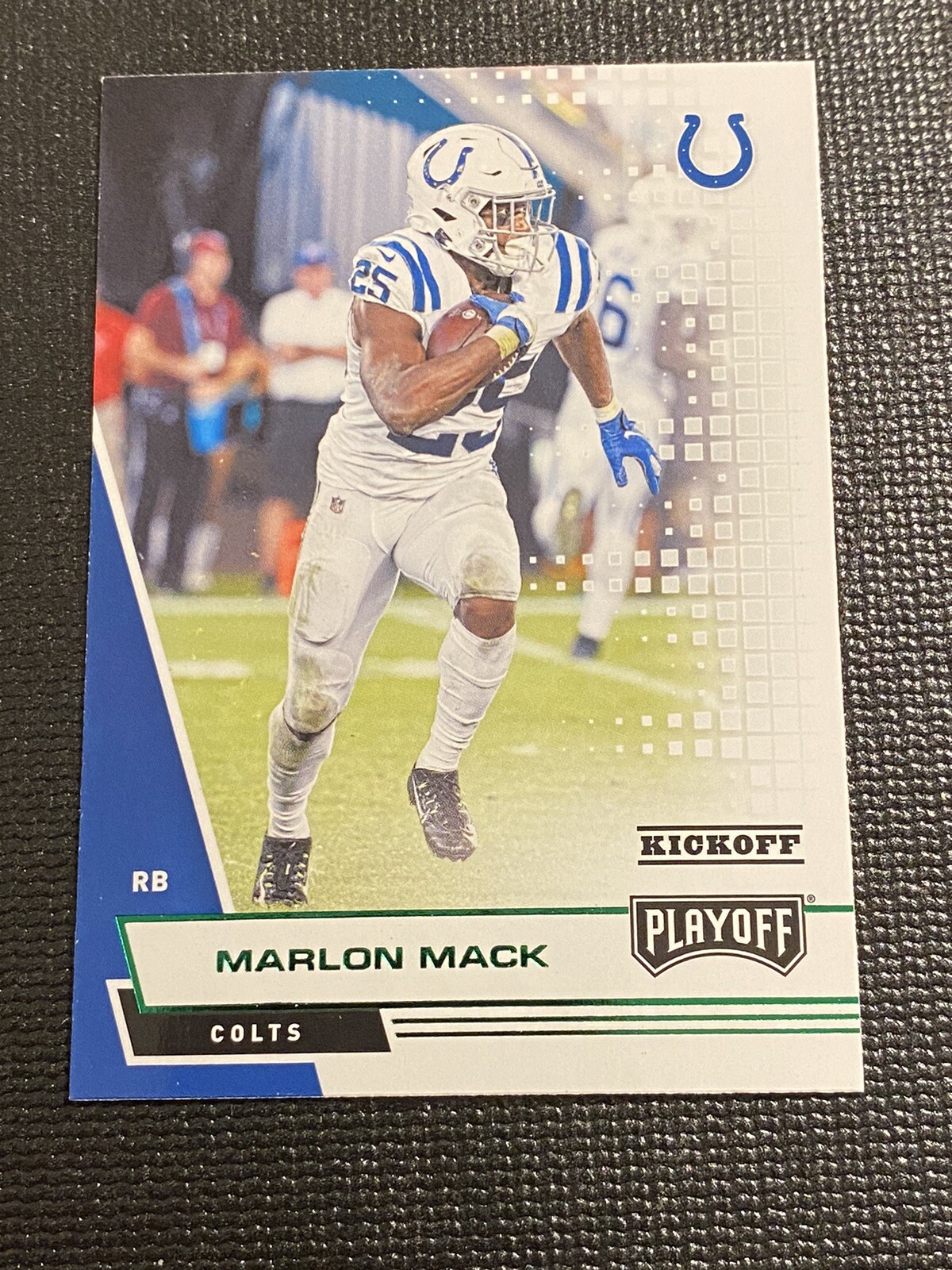 2020 Playoff Marlon Mack Indianapolis Colts Kickoff #60 Green Parallel