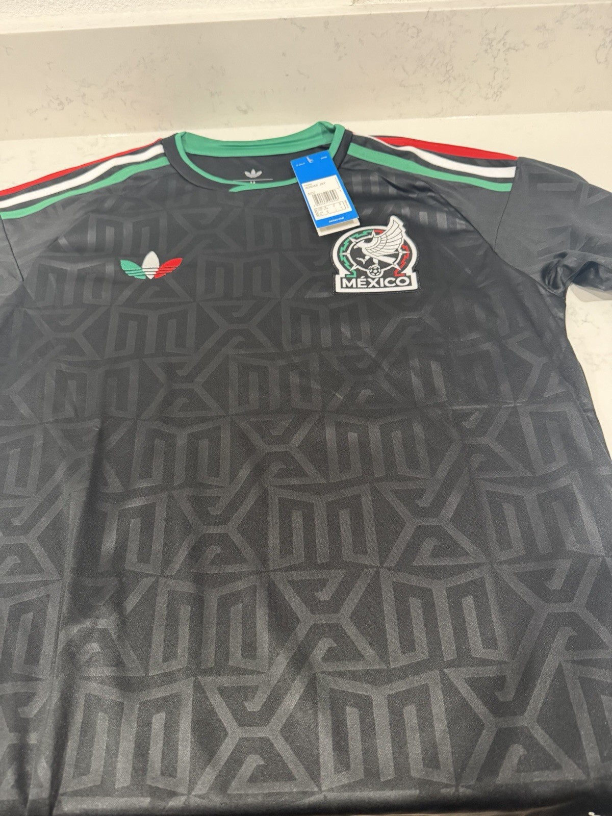 mexico adidas jersey black