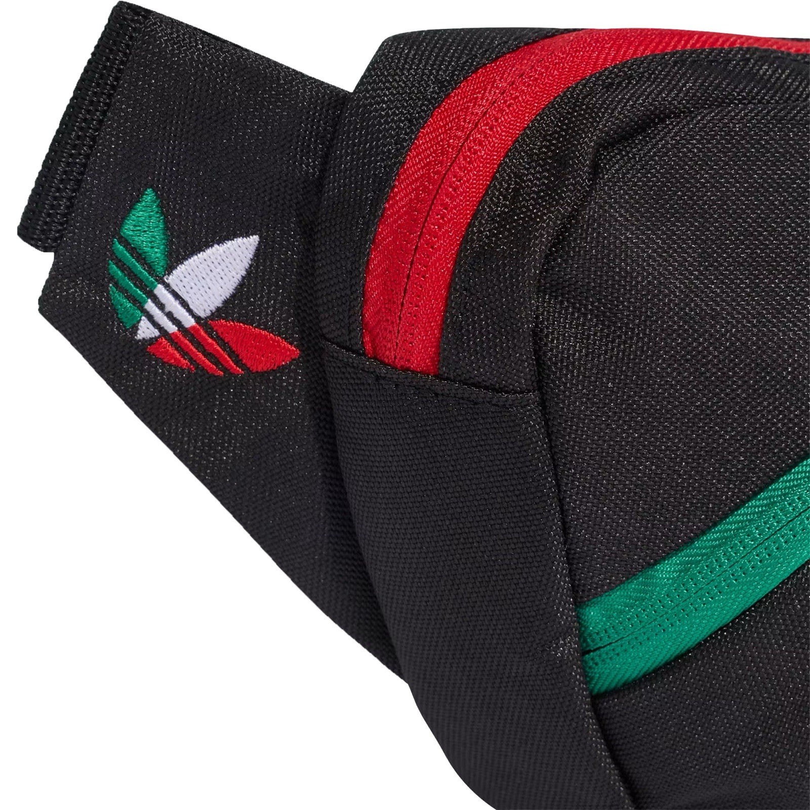 New Adidas Mexico National Team FMF 2026 Fanny Pack Waist Bag Black KD1768