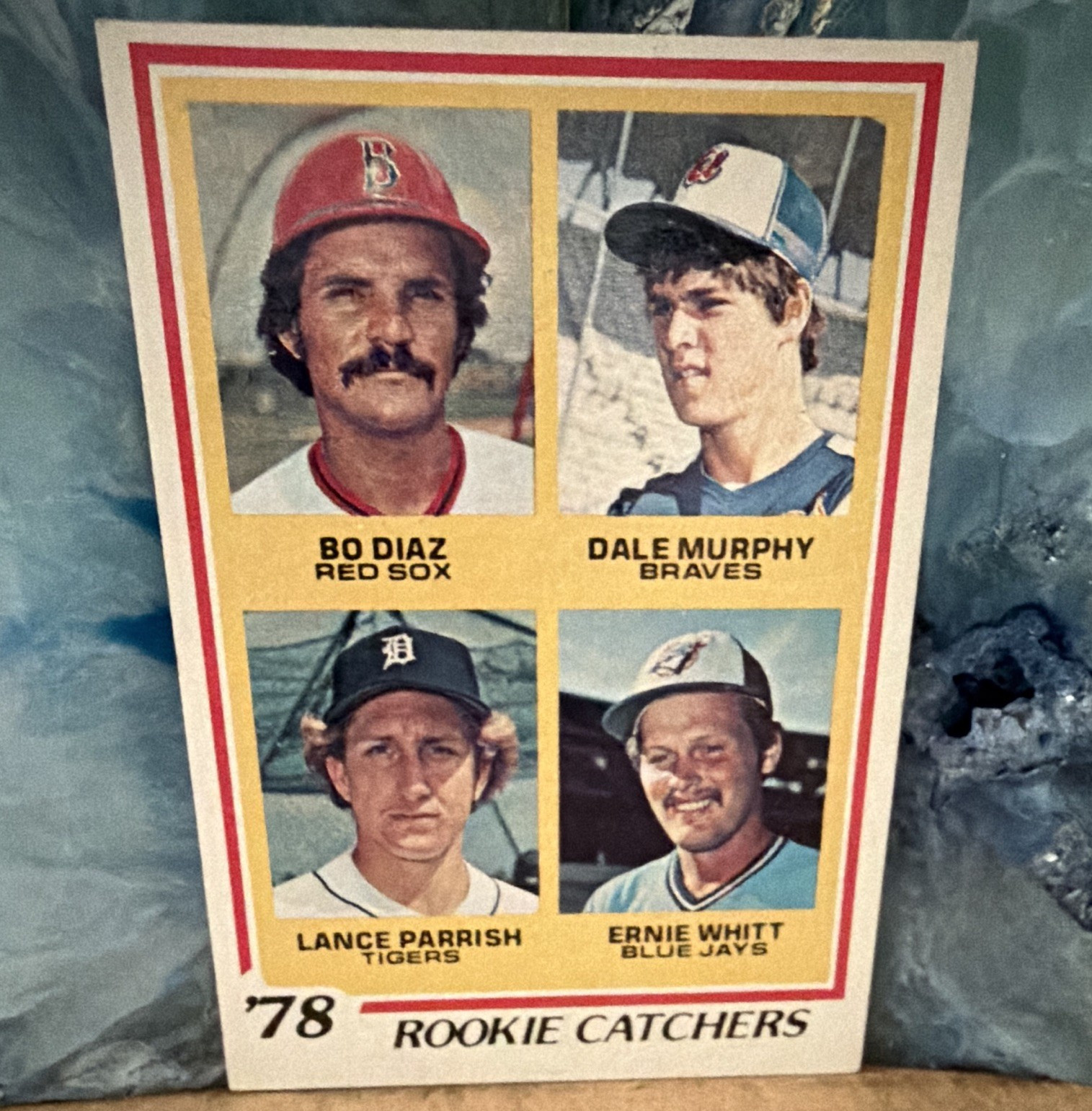 Topps 1978 Topps #708 Rookie Catchers Rookie Bo Diaz Dale Murphy Parrish Whitt