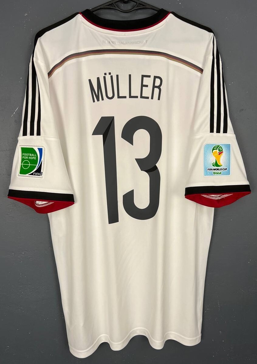 WINNER MENS GERMANY 2014/2015 THOMAS MULLER SOCCER FOOTBALL SHIRT JERSEY SIZE XL