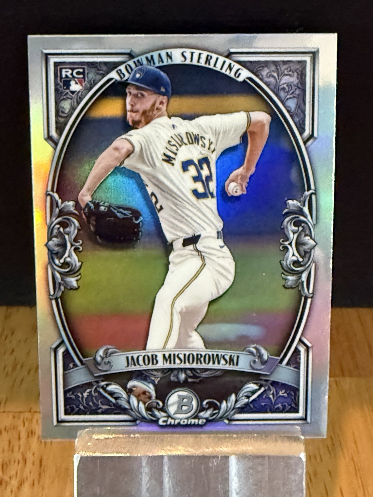 Jacob Misiorowski 2026 Bowman Sterling #BST-13 Refractor (RC)