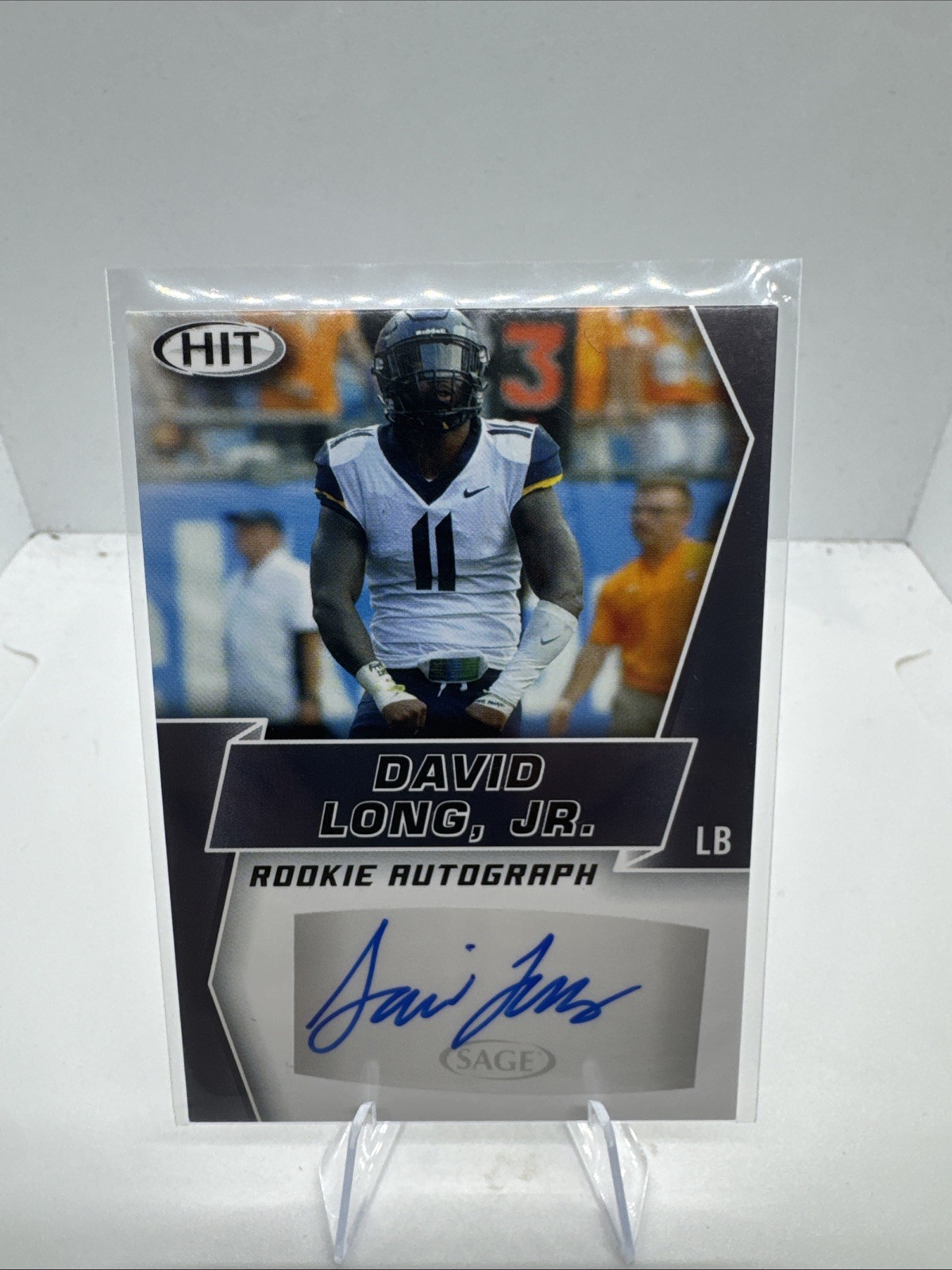 2019 SAGE HIT David Long Jr. auto Rookie Autograph Black #A46 RC