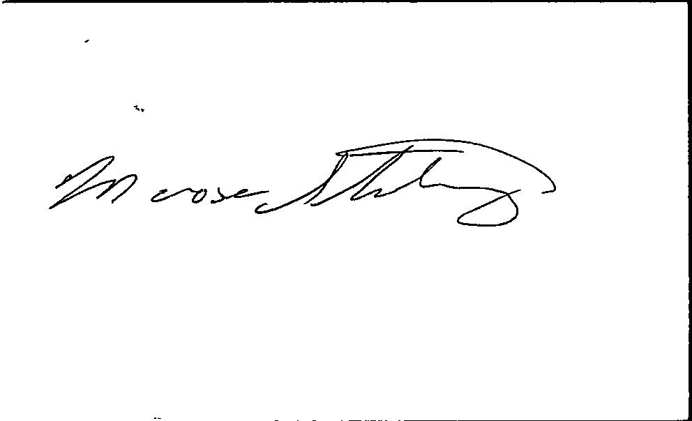 -Moose Stubing- (d.2018) Signed/Autograph/Auto Index Card Los Angeles Angels MLB