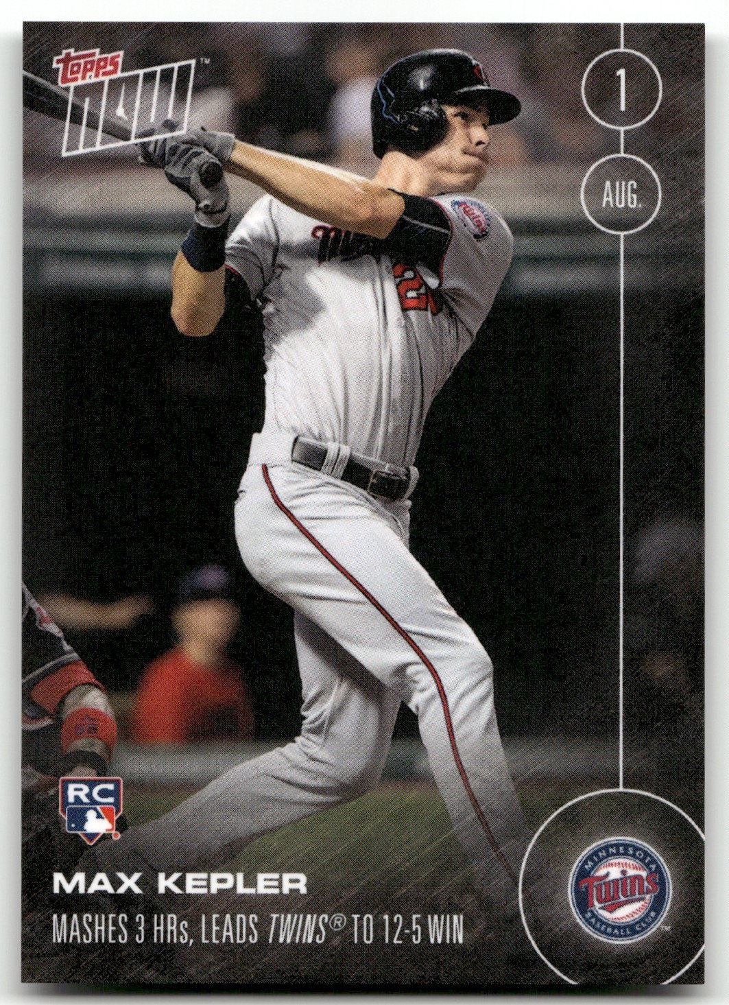 Max Kepler 2016 Topps NOW MASHES 3HRs #304 RC ROOKIE! LOW 389 PRINT RUN!