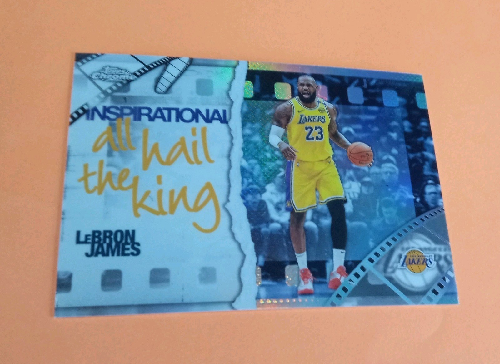 2025-26 Topps Chrome Inspirational Refractor LeBron James #IP-1