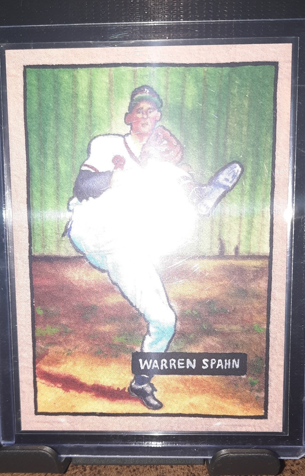 2025 Topps Shoebox Treasures – 1951 Bowman Shortprint Warren Spahn #B51-5