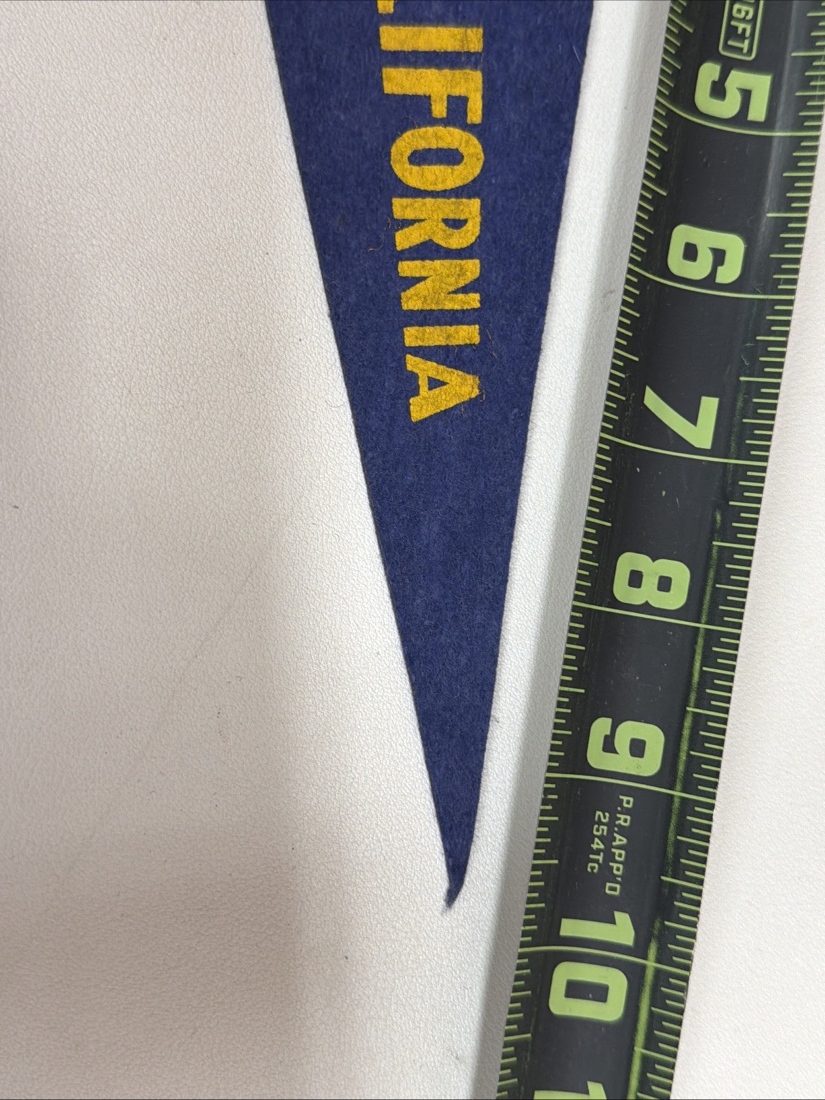 Vintage 1950’s California Berkeley Bears University MINI Pennant 3.5×9.75 In