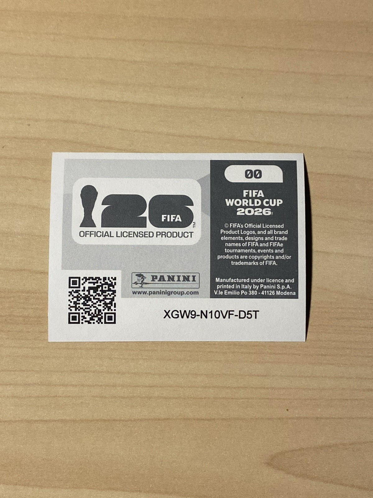 2026 Panini FIFA World Cup Sticker Foil #00 Kicking Soccer Ball