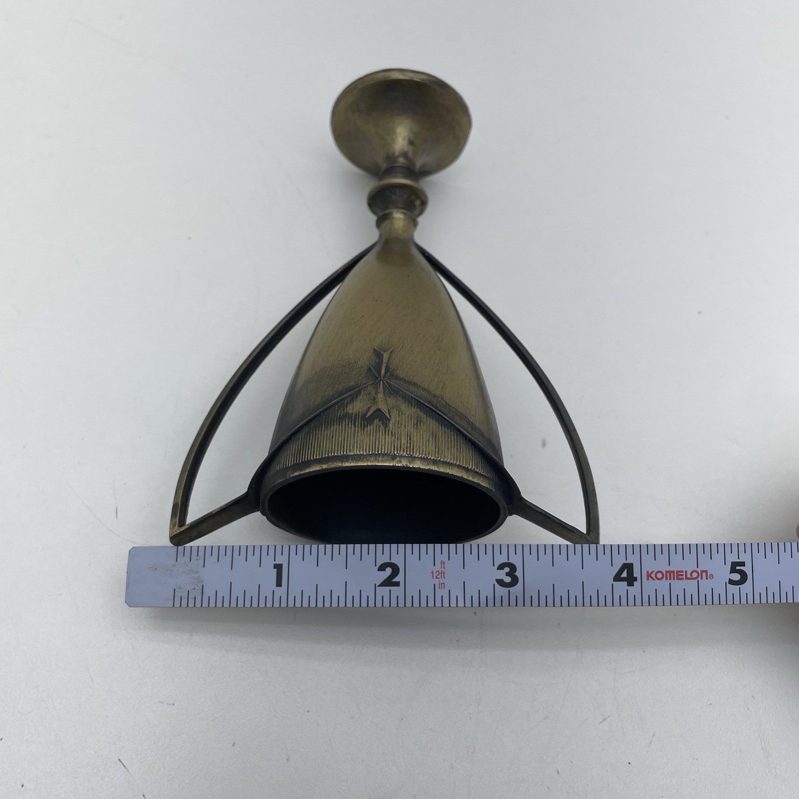 Vintage Metal Trophy Topper Golf Golfer SPORT Championship Cup 5″