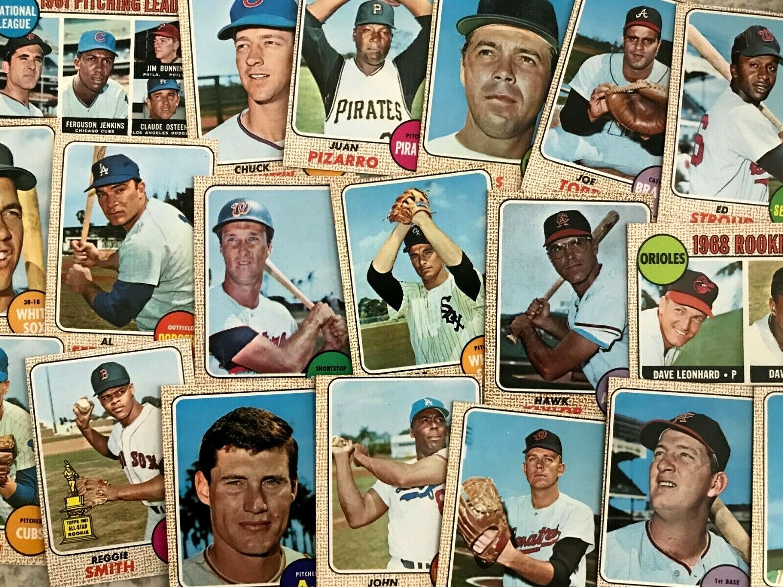 1968 Topps (STARS/COMMONS, EX+/EXMT, 4 – #598) NEW LISTING 722