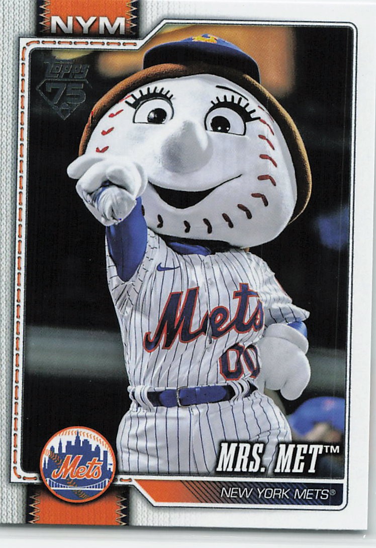 2026 Topps #M-14 Mrs. Met Mascots