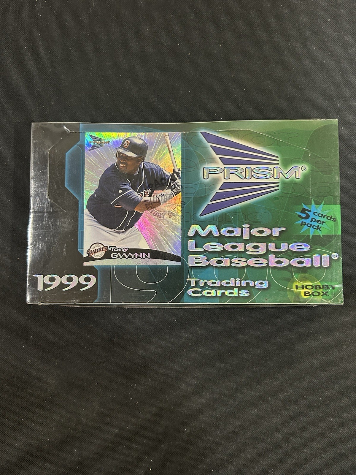 1999 Pacific Prism Baseball Factory Sealed Hobby Box 24 Packs 5 Cards Per Pack
