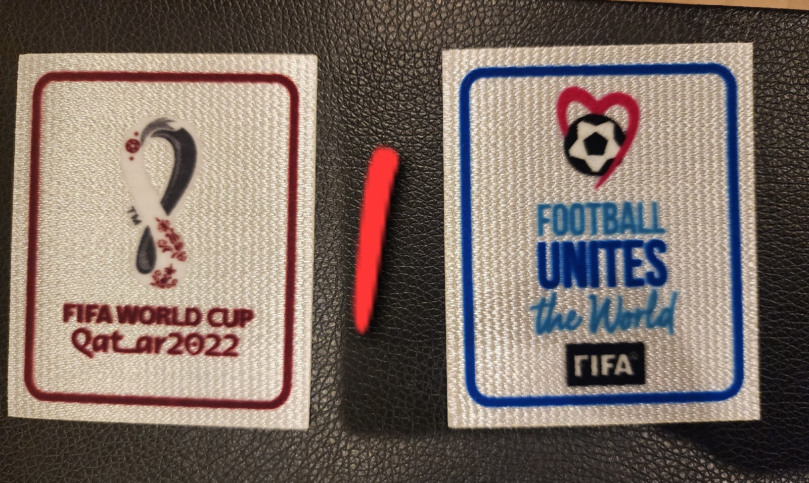 WORLD CUP QATAR 2022 PATCH SET VELVET MATERIAL BADGE ANY TEAM ANY PLAYER