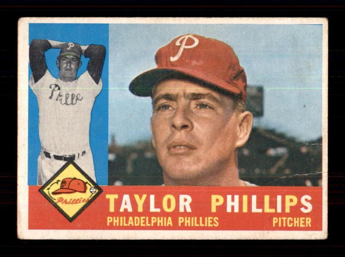 1960 Topps #211 Taylor Phillips