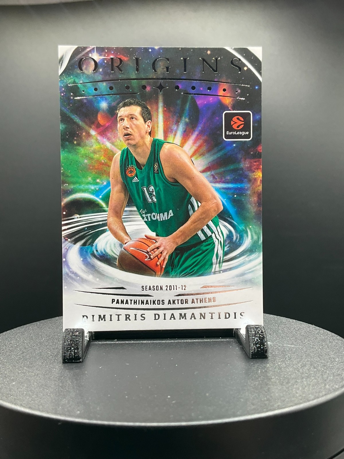 2025-26 Panini Origins EuroLeague #74 Dimitris Diamantidis, Panathinaikos AKTOR