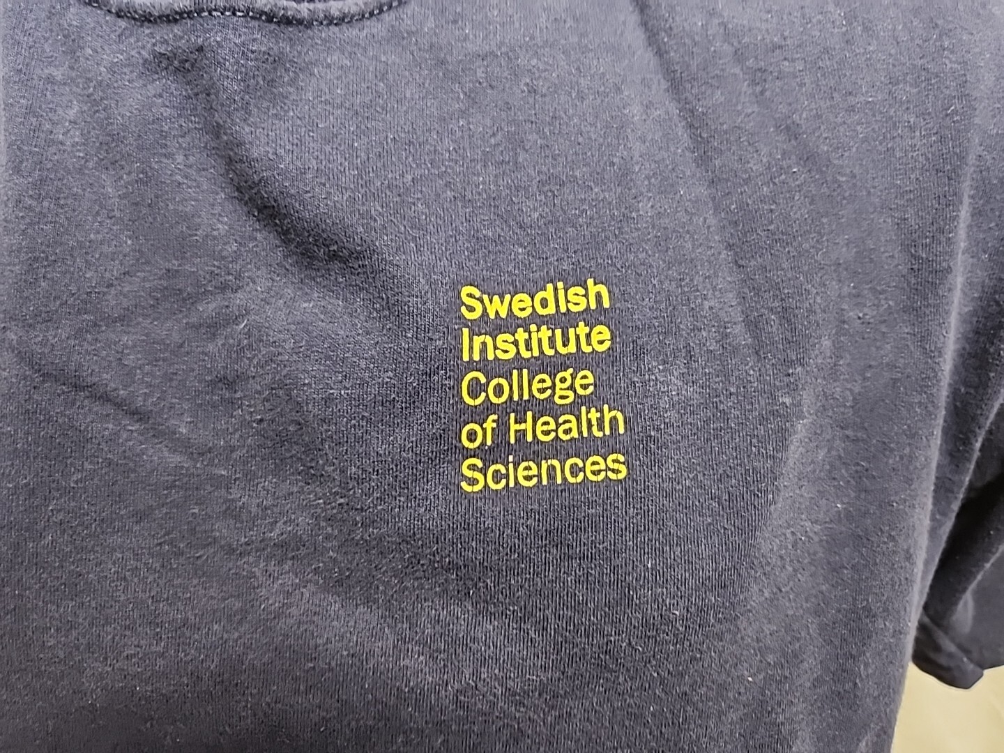 Swedish Institute College of Health Sciences Adult Large Blue TShirt