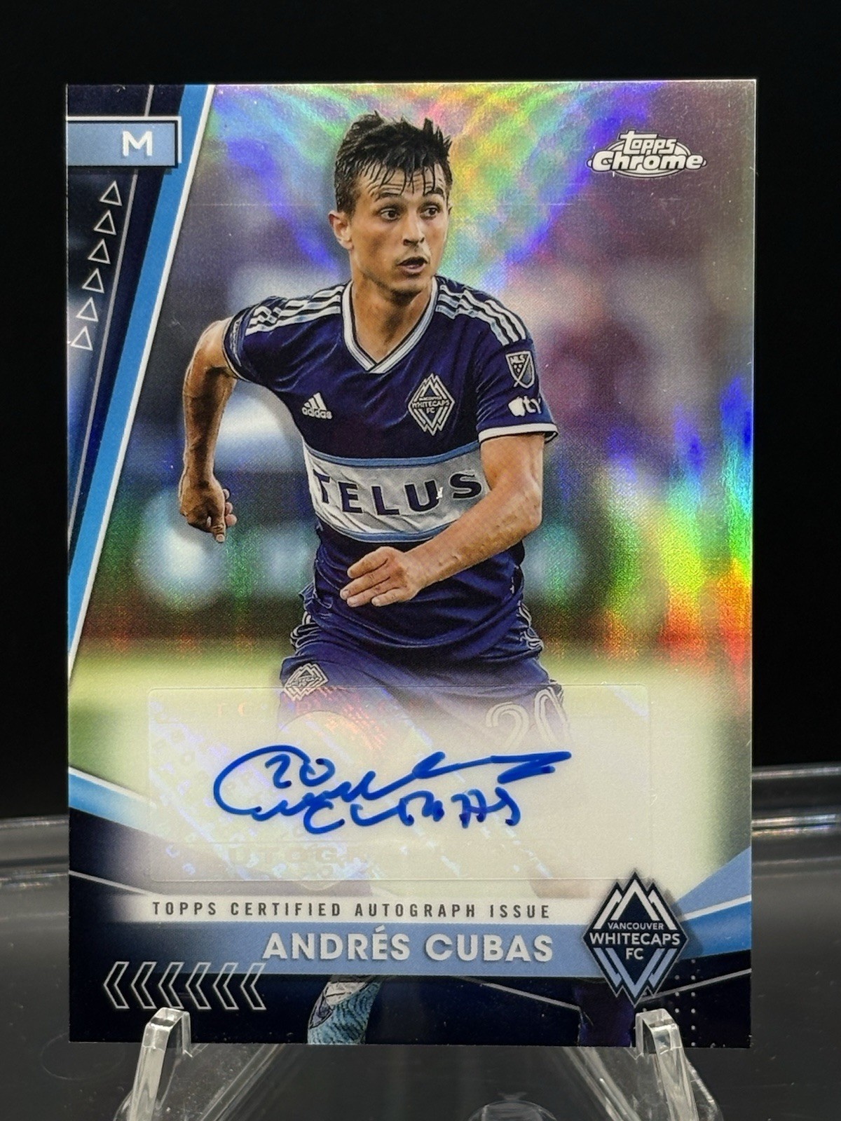 2024 Topps Chrome MLS Andres Cubas Auto #CA-AC