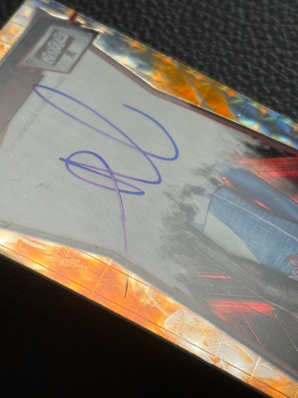 2026 Topps Chrome WWE Jey Uso Red Brand Auto /25 Orange Geometric CF18