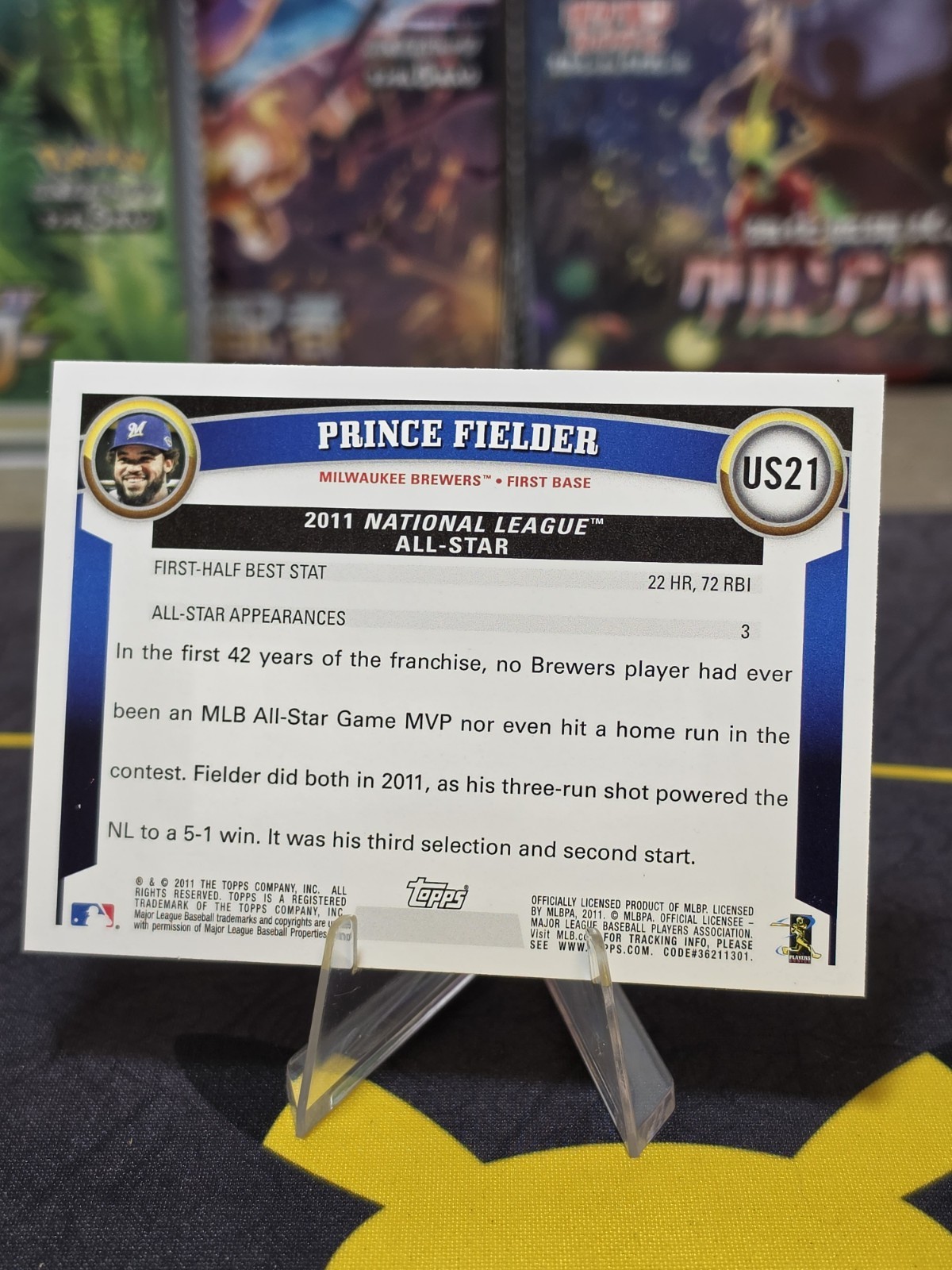 Prince Fielder 2011 Topps Update Diamond Anniversary Silver #US21