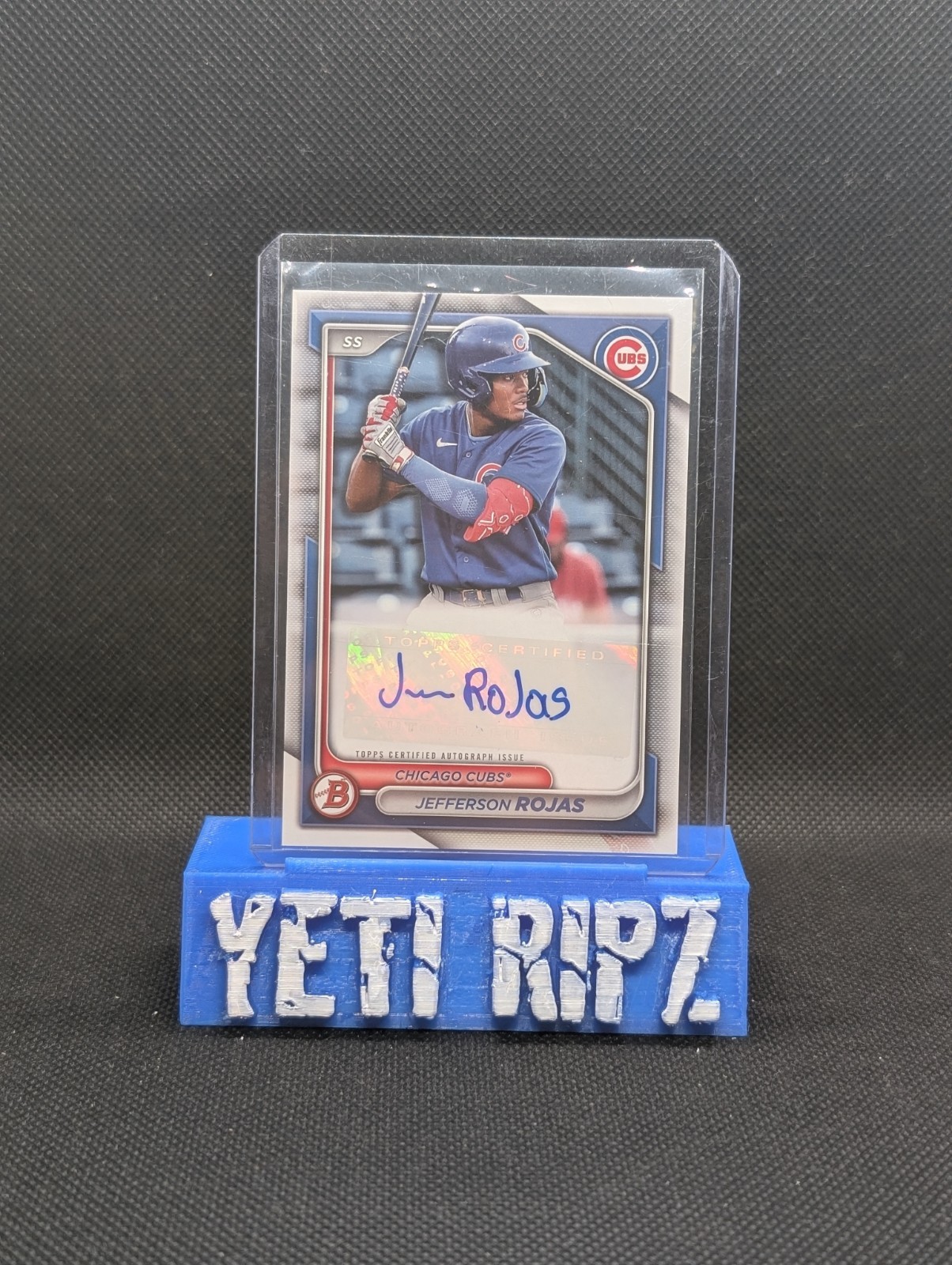 2024 Bowman – Paper Prospect Retail Autographs Jefferson Rojas #PPRA-JR (AU, RC)