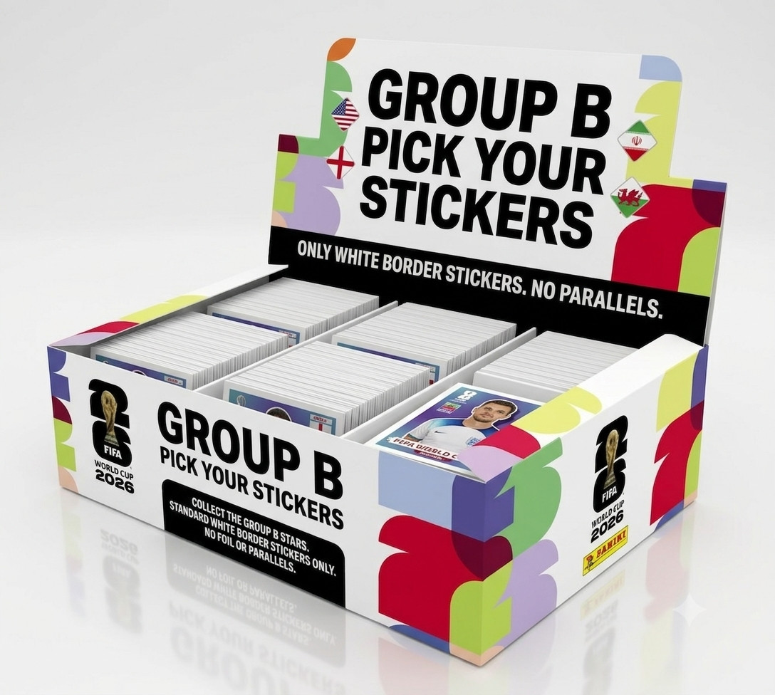 Panini FIFA World Cup 2026 Stickers Complete Your Set – Pick From List GROUP B