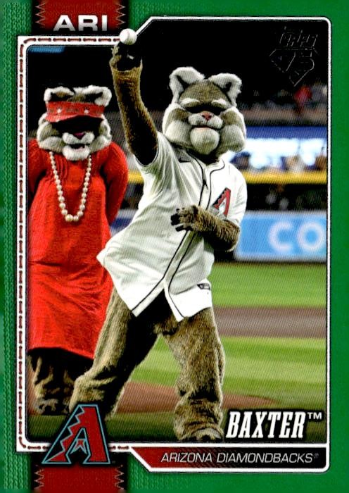 2026 Topps Celebration #M-1 Baxter Green Border Mascot /99