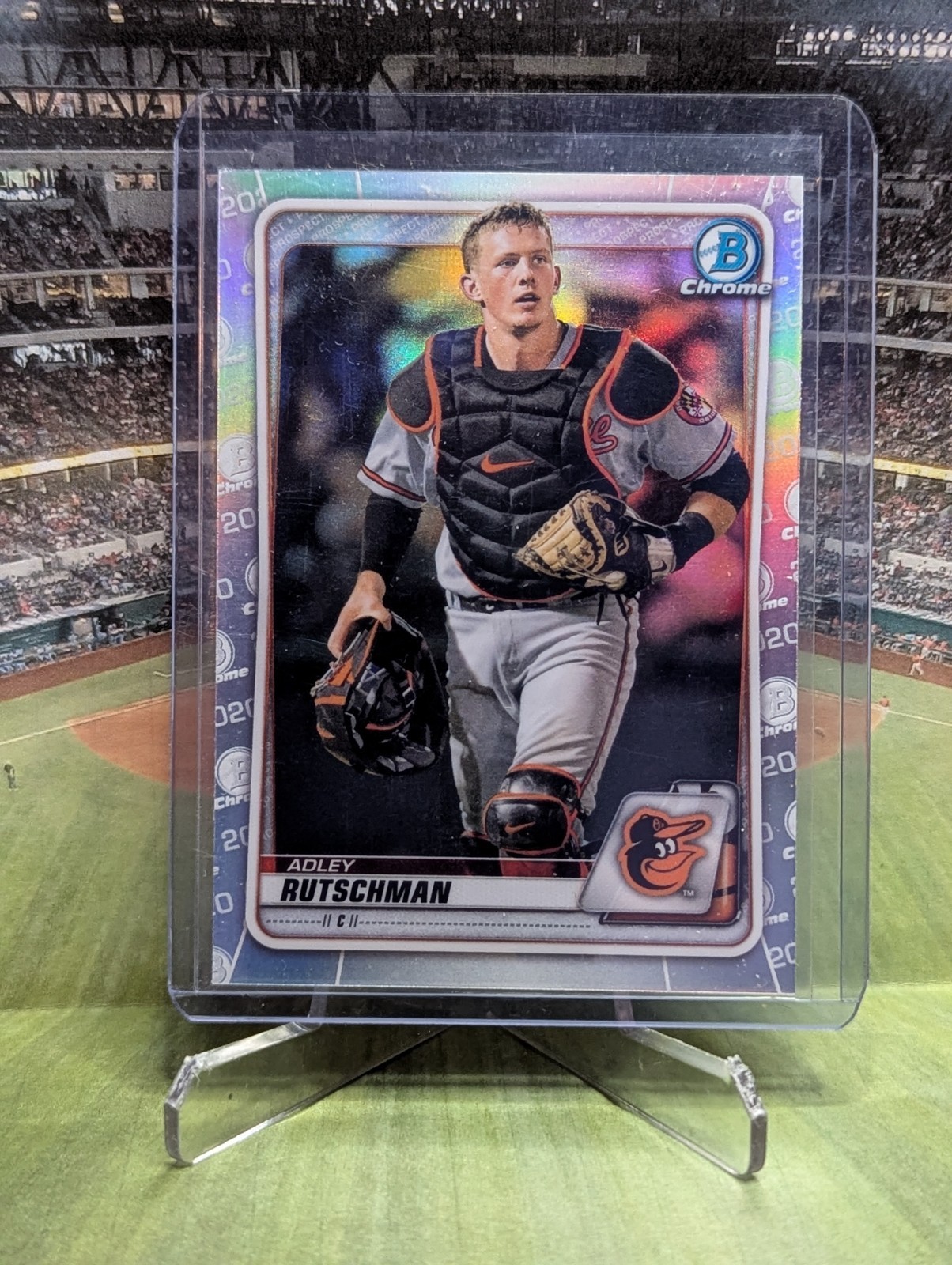 2020 Bowman Draft – Chrome Adley Rutschman #BD-154 Refractor (RC)